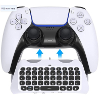 Draadloze Bluetooth-compatible Toetsenbord voor PS5 Controller met Ingebouwde Speaker voor Playstation 5 Gamepad